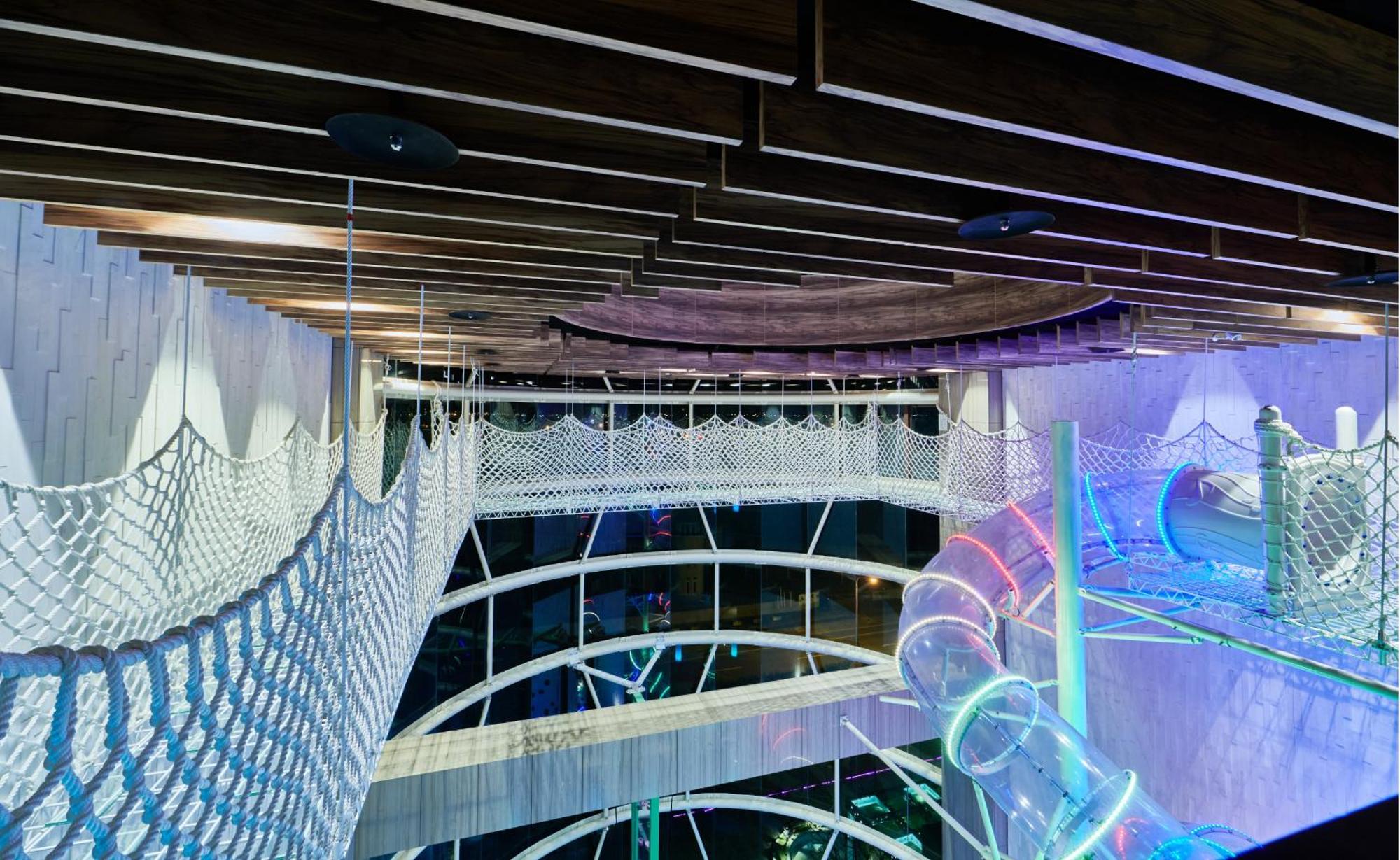 그랜드 베이 리조트 헝춘 외부 사진 The interior of the building